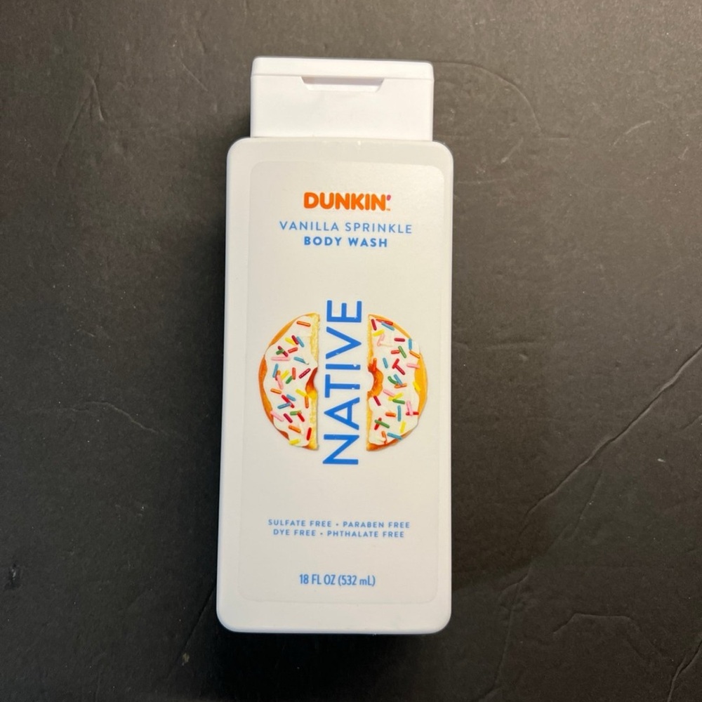 Native Dunkin Vanilla Sprinkle Body Wash
